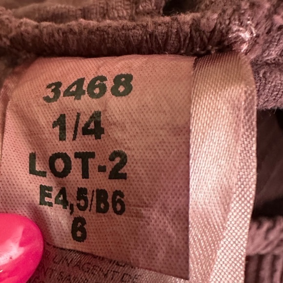 Free‎ People We the Free Corduroy pleated raw hem skirt, sz 8, GUC - Picture 5 of 6